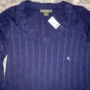 Eddie Bauer V-Neck Sweater